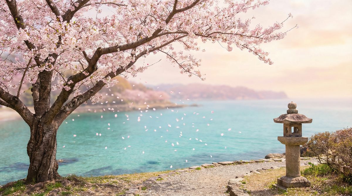 抖阴樱花树赏花视频